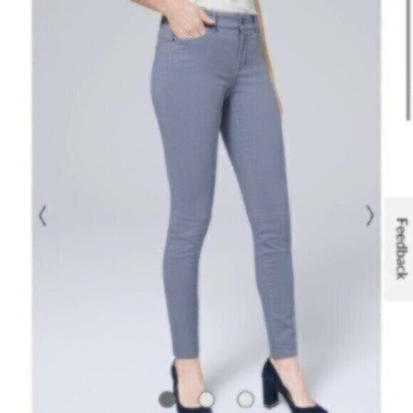 White House Black Market Denim - NWT White House Black Market Mid-Rise Skinny Ankle Jeans